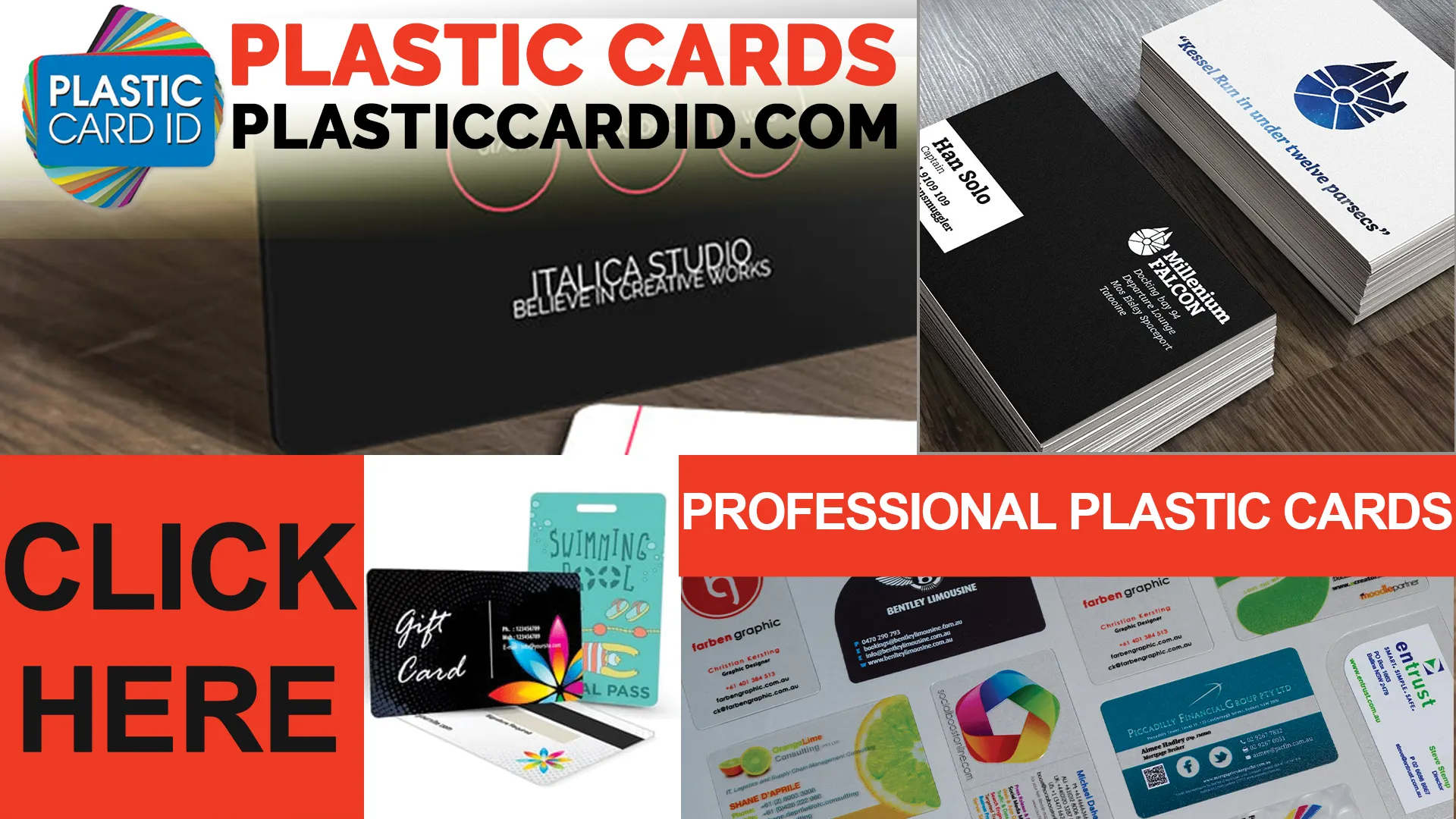 The Journey of a Plastic Card with Plastic Card ID




