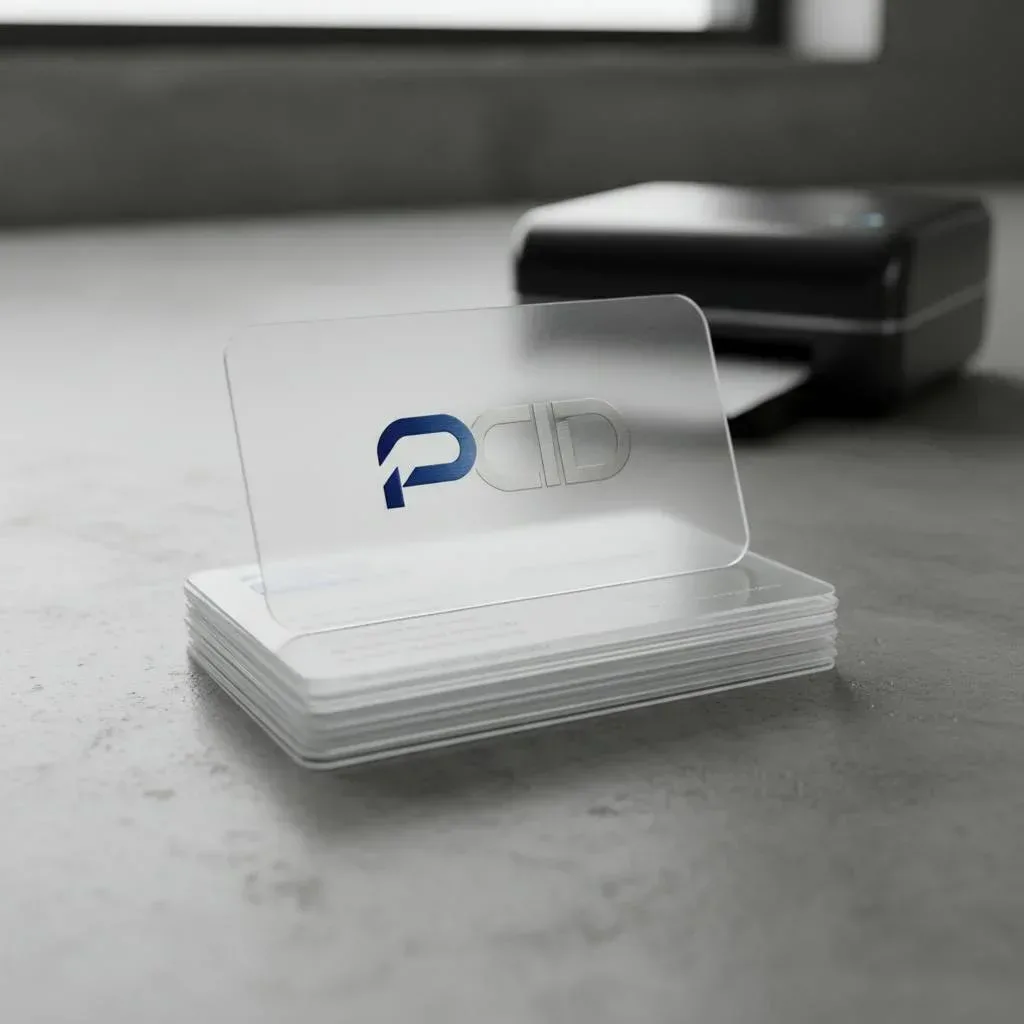 Clear Plastic Business Cards: Quality & Options