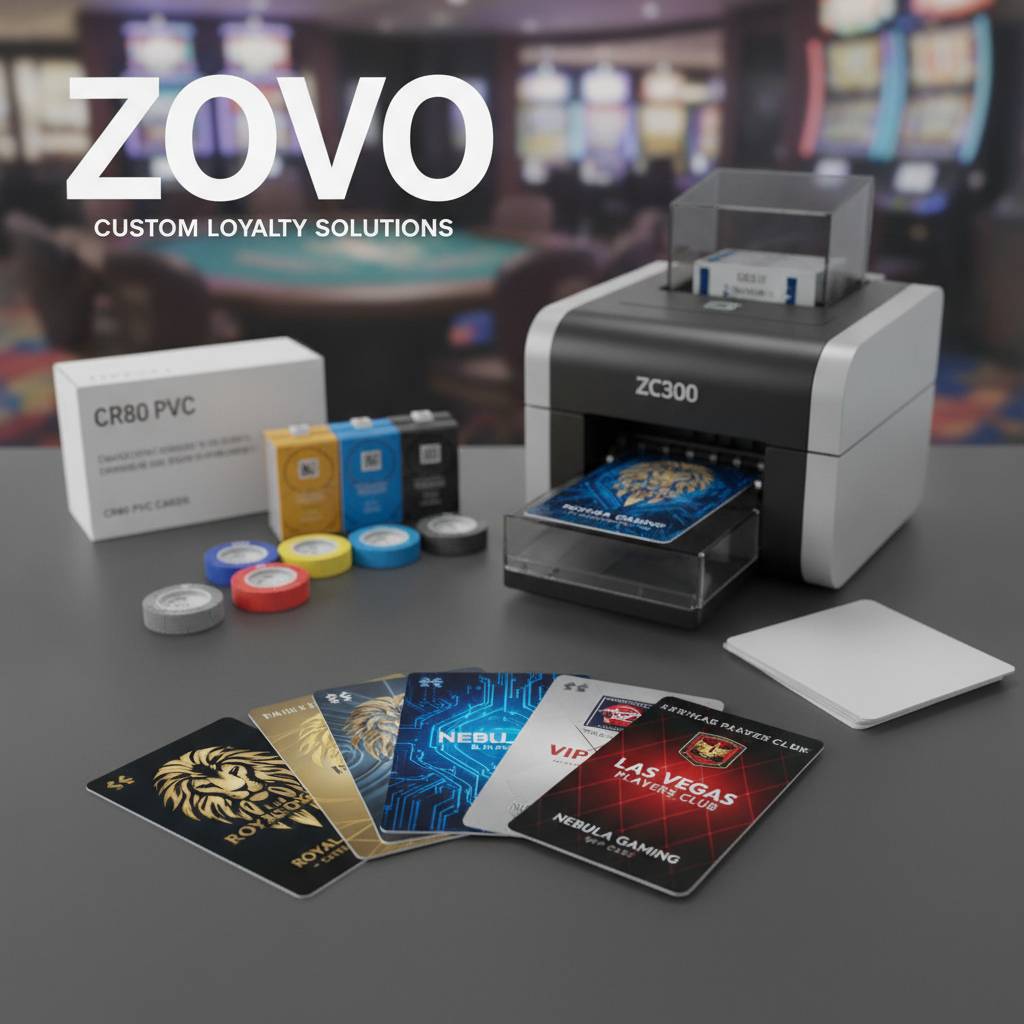 Card Printers and Refill Supplies for On-Site Casino Card Issuance