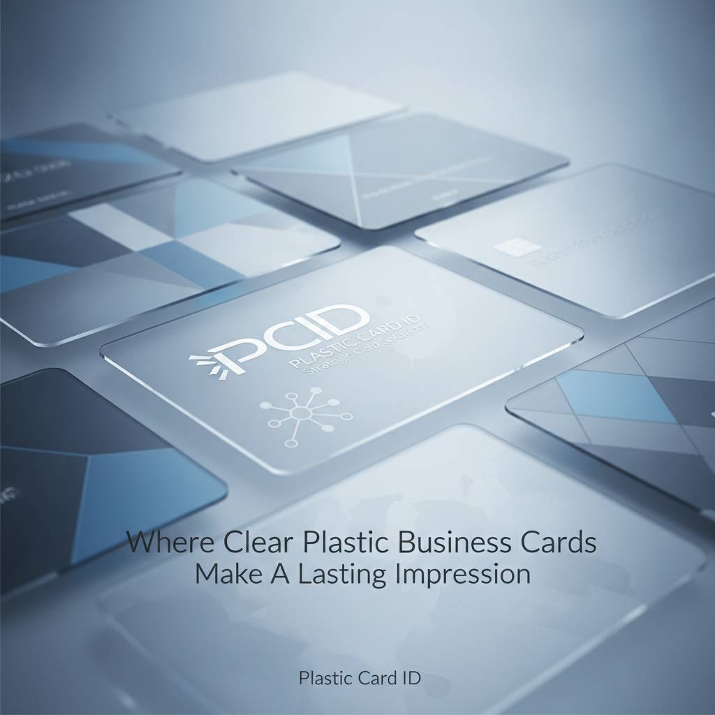 Welcome to Plastic Card ID: Where Clear Plastic Business Cards Make a Lasting Impression