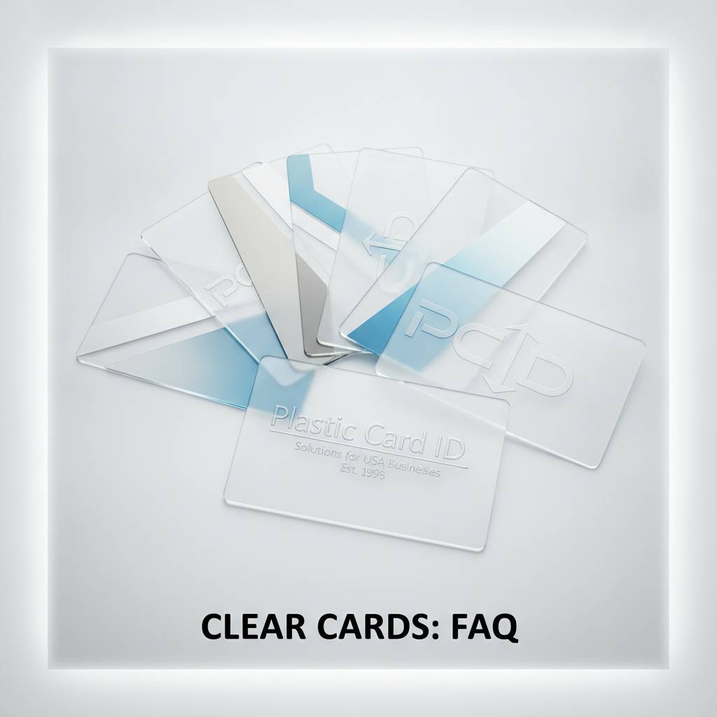 Frequently Asked Questions About Clear Plastic Business Cards