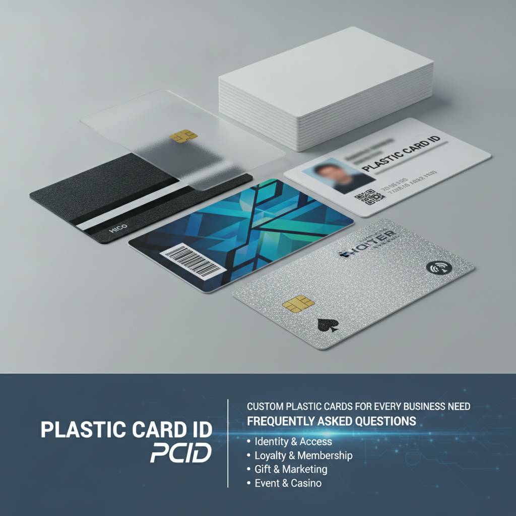 Frequently Asked Questions About Our Custom Plastic Cards