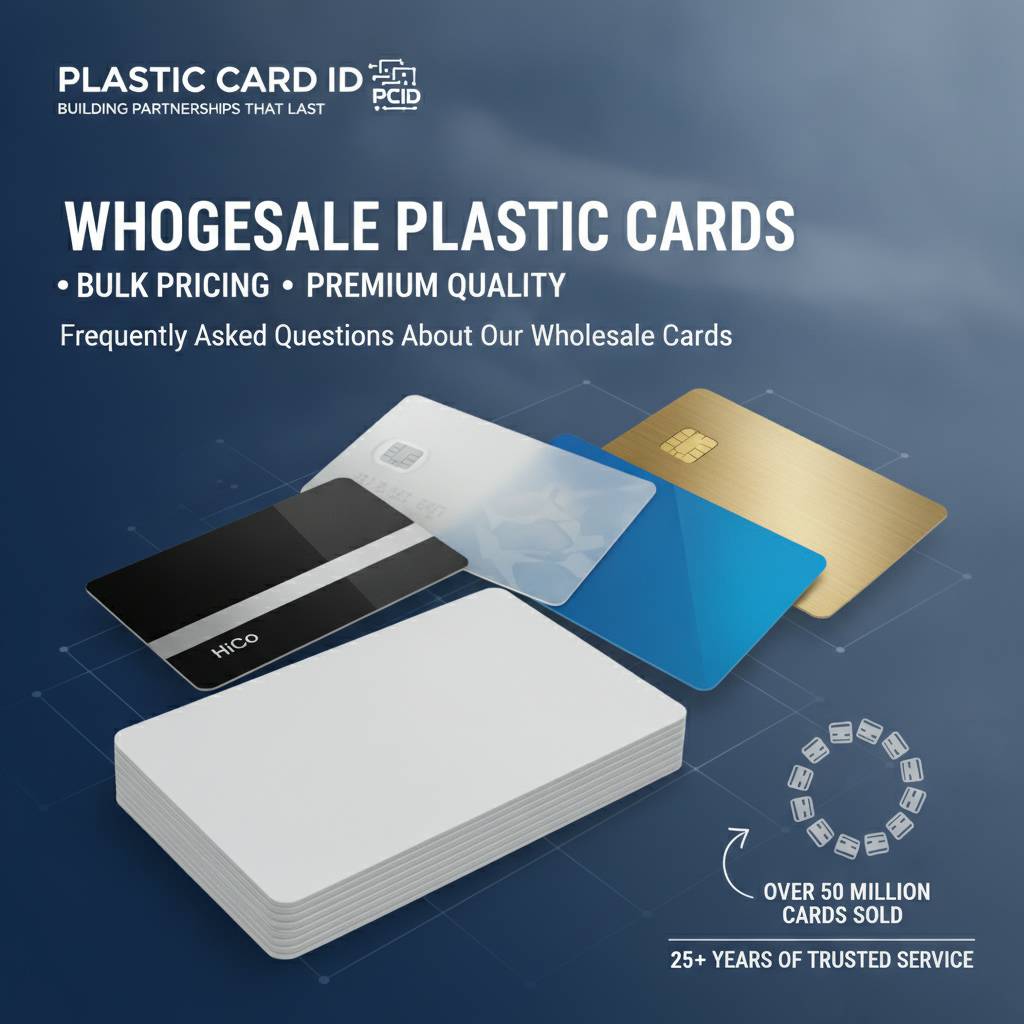 Frequently Asked Questions About Our Wholesale Plastic Cards