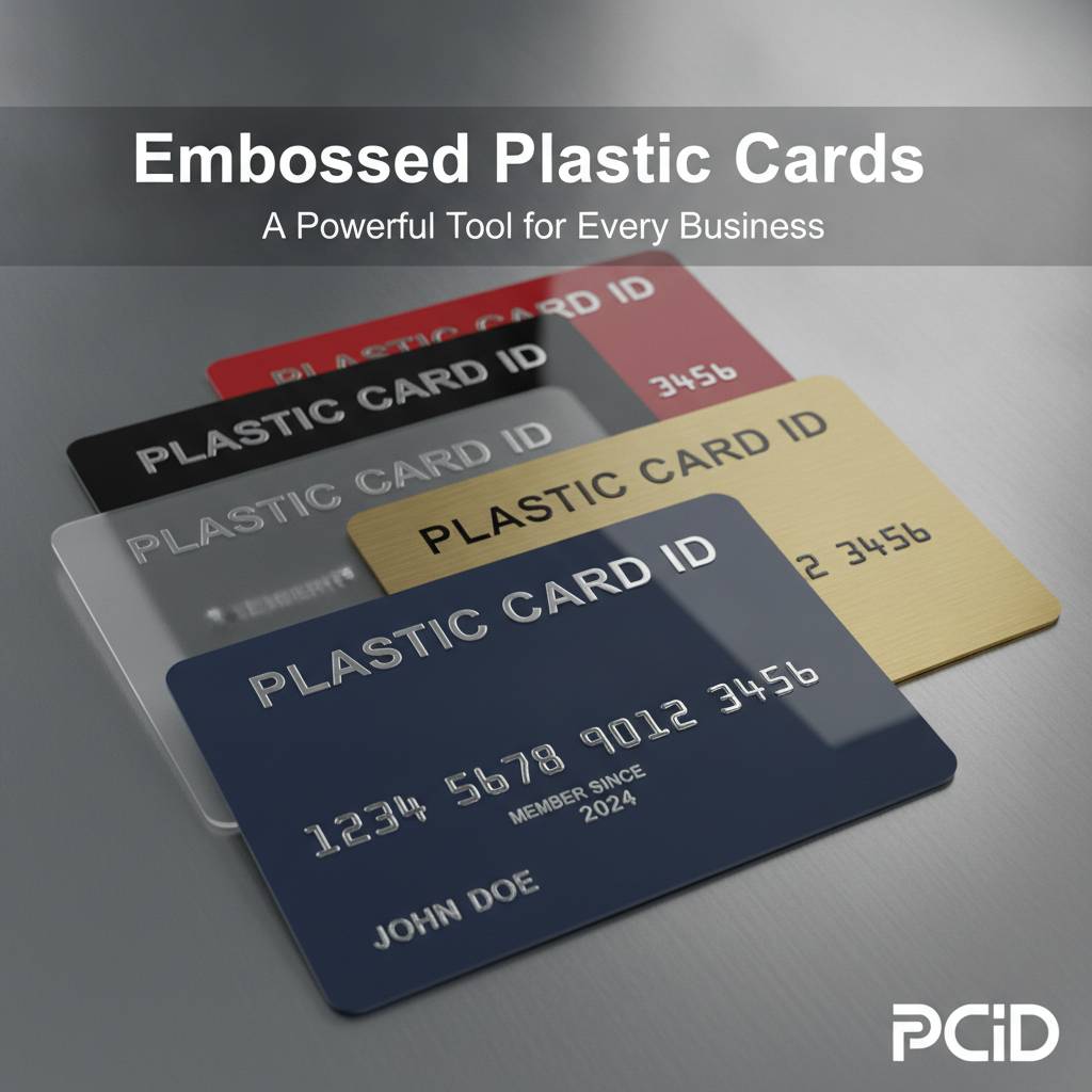 Embossed Plastic Cards: A Powerful Tool for Every Business
