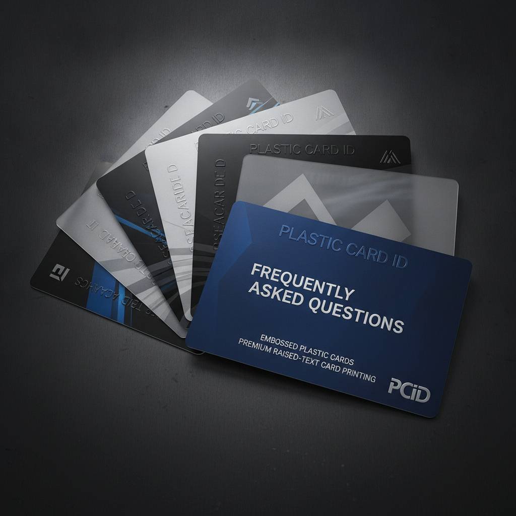 Frequently Asked Questions About Embossed Plastic Cards