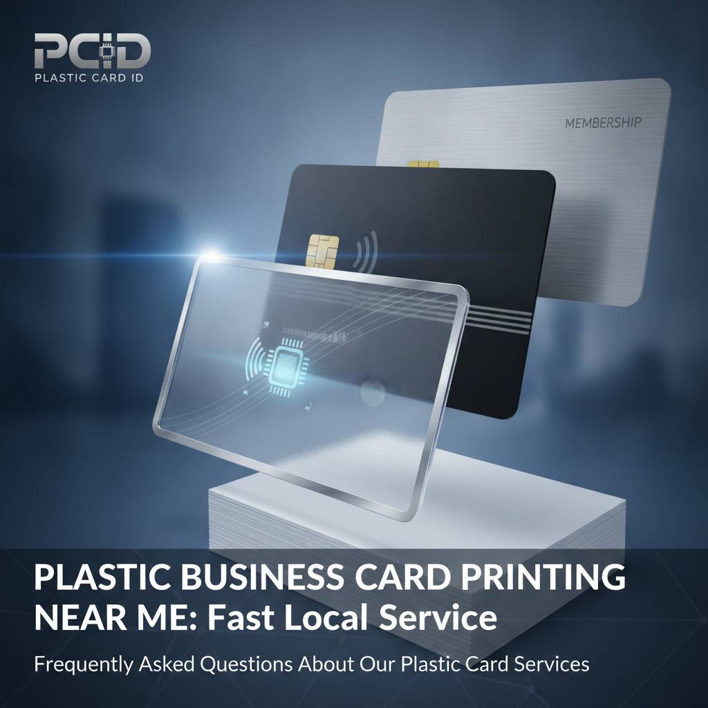 Frequently Asked Questions About Our Plastic Card Services