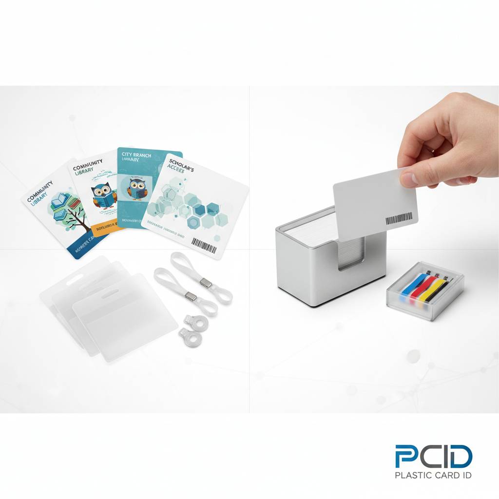 Accessories, Carriers, and Card Displays for Libraries