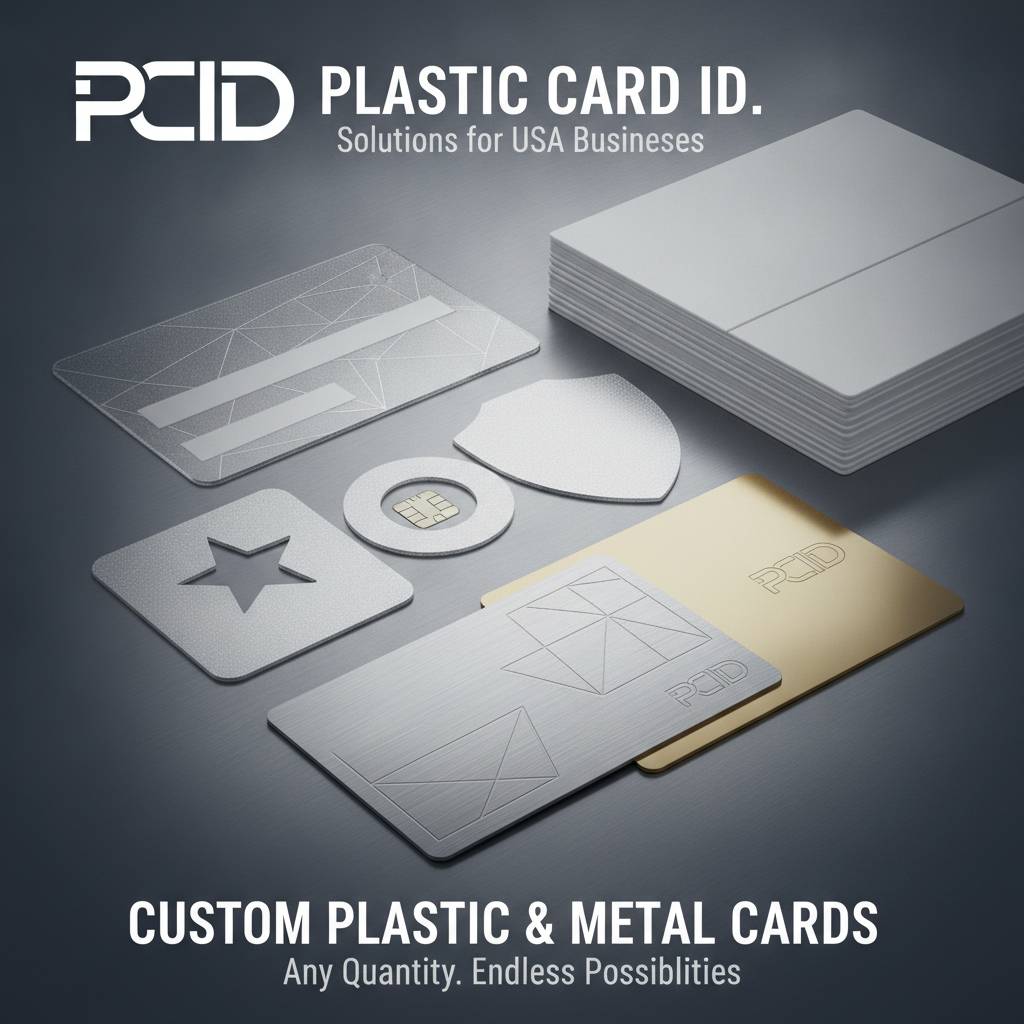 Specialty Cards: Clear Plastic, Custom Shapes, and Luxury Metal