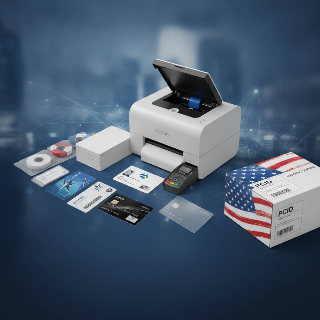Card Printers and Refill Supplies Shipped Nationally