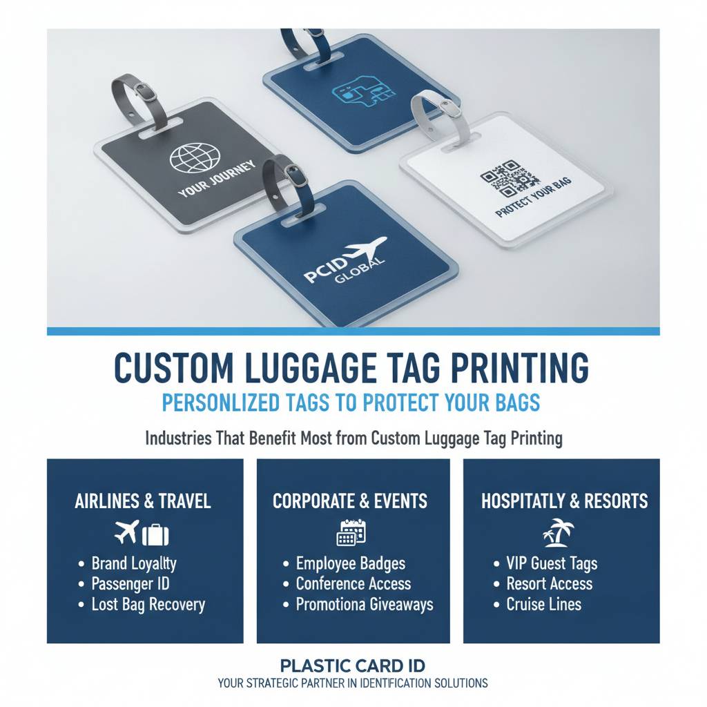 Industries That Benefit Most from Custom Luggage Tag Printing