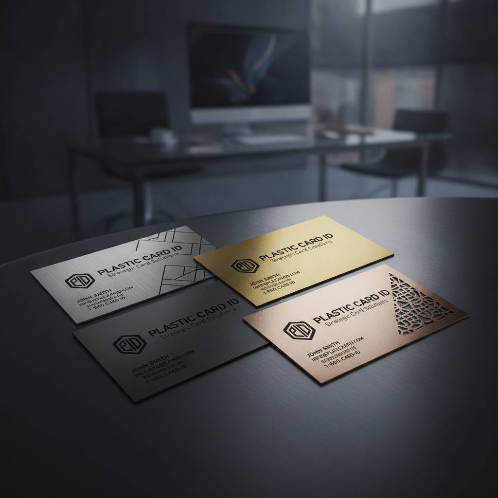 Welcome to Plastic Card ID: Where Metal Business Cards Make a Lasting Statement