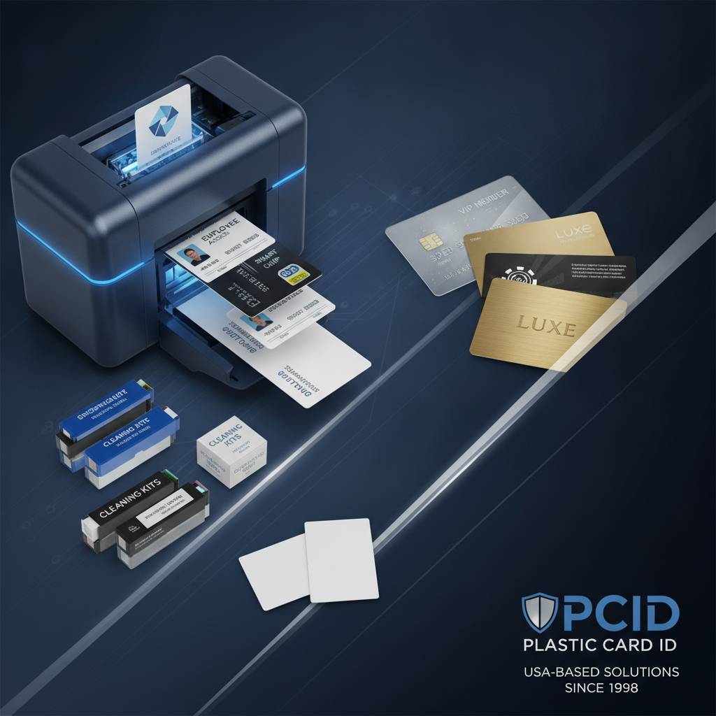 Card Printers, Ribbons, and Supplies Shipped Nationally