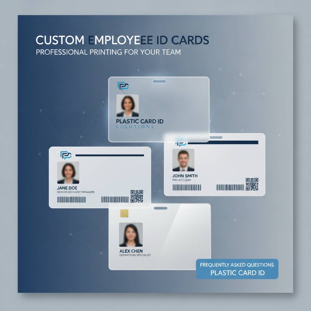 Frequently Asked Questions: Custom Employee ID Cards