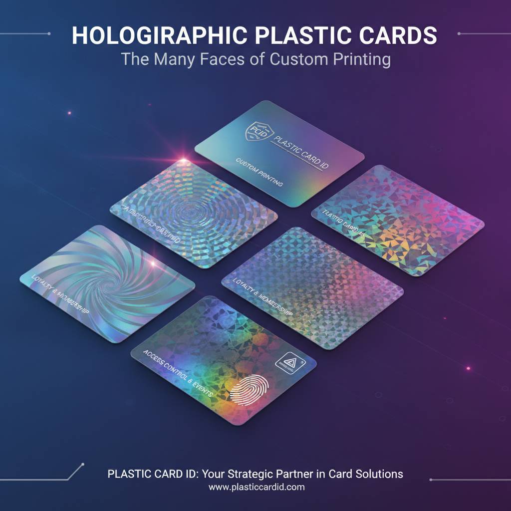 The Many Faces of Holographic Plastic Cards