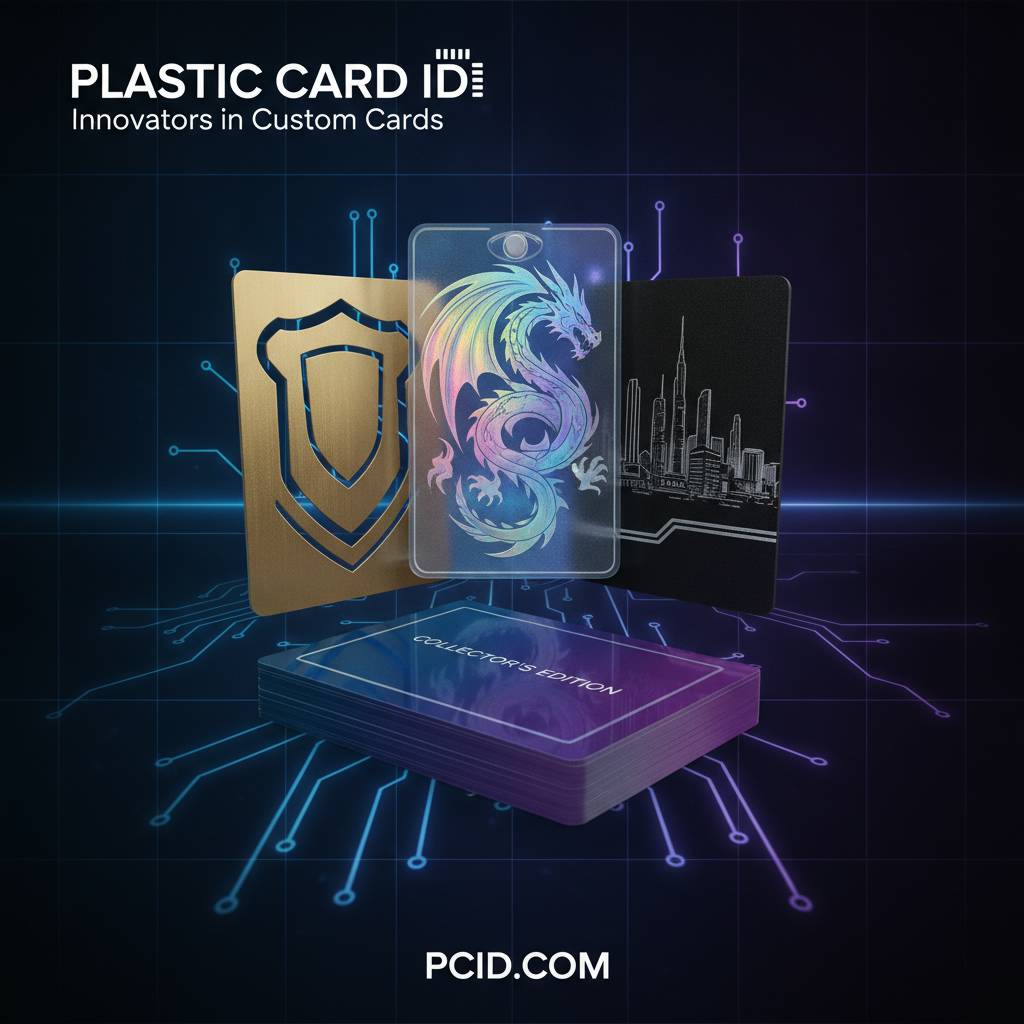Specialty Cards: Clear, Custom Shapes, and Luxury Metal